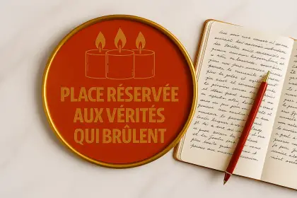 Place réservée aux vérités qui brûlent