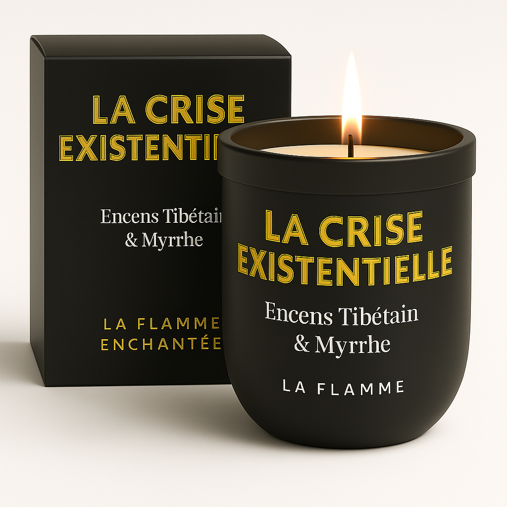 Bougie noir la crise existentielle